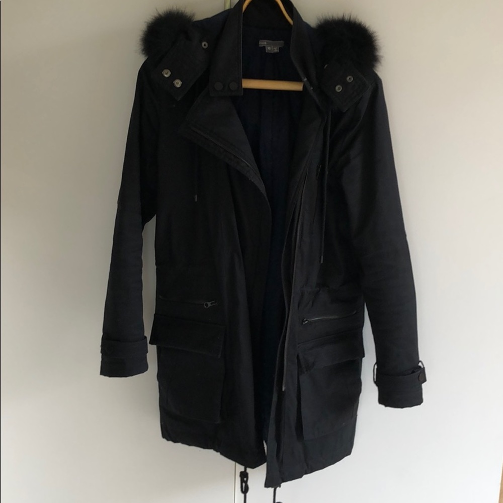Vince quilted parka